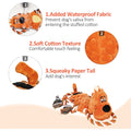 Tough Indestructible Dog Toys for Aggressive Chewers, Durable Dog Chew Toy for Large Breed,Aggressive Chew Toys for Large Dogs with Cotton Material & Crinkle Paper,Dog Chewing Toys