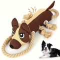 Dog Toys for Aggressive Chewers,Tough Indestructible Dog Toys,Squeaky Toys for Large Dogs,Durable Dog Chew Toys