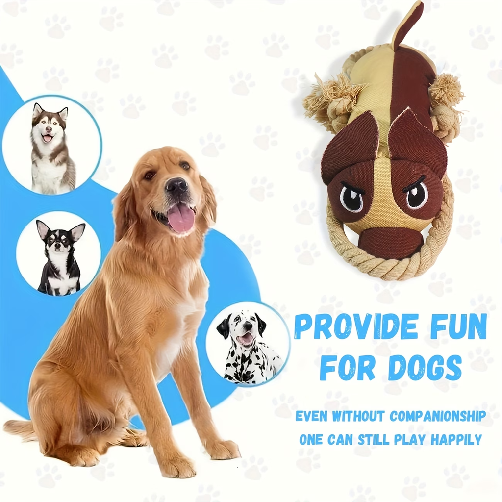 Dog Toys for Aggressive Chewers,Tough Indestructible Dog Toys,Squeaky Toys for Large Dogs,Durable Dog Chew Toys