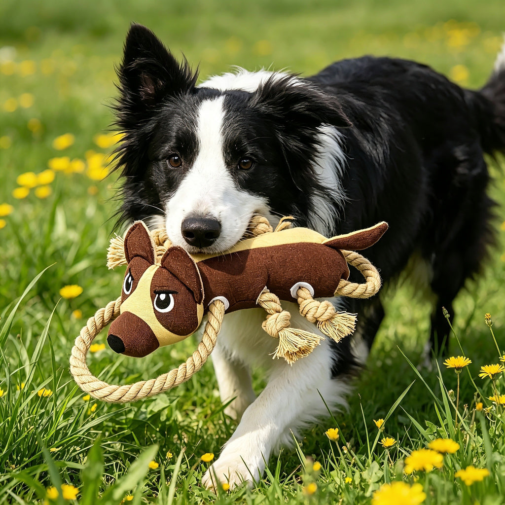 Dog Toys for Aggressive Chewers,Tough Indestructible Dog Toys,Squeaky Toys for Large Dogs,Durable Dog Chew Toys